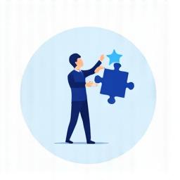 Ikon som symboliserar rekrytering och talangjakt